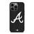 ATLANTA BRAVES BASEBALL BLACK iPhone 13 Pro Case Cover