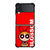 BLOSSOM THE POWERPUFF GIRLS CARTOON Samsung Galaxy Z Flip 3 Case Cover