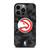 ATLANTA HAWKS BLACK CAMO iPhone 13 Pro Case Cover