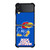 KANSAS JAYHAWKS ROCK CHALK Samsung Galaxy Z Flip 3 Case Cover
