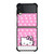 LOVELY HELLO KITTY Samsung Galaxy Z Flip 3 Case Cover