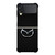 MAZDA CARBON FIBER Samsung Galaxy Z Flip 3 Case Cover