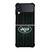 NEW YORK JETS NFL METAL STRIPE Samsung Galaxy Z Flip 3 Case Cover