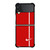 NIKE LOGO RED STRIPE Samsung Galaxy Z Flip 3 Case Cover