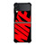 NIKE RED LOGO Samsung Galaxy Z Flip 3 Case Cover