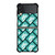NIKE SB SKATEBOARD BOX PATTERN TURQUOISE Samsung Galaxy Z Flip 3 Case Cover