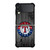 TEXAS RANGERS BASEBALL MLB WOOD LOGO Samsung Galaxy Z Flip 3 Case Cover