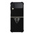 TRIUMPH MOTORCYCLES CARBON FIBER Samsung Galaxy Z Flip 3 Case Cover