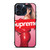 ARIANA GRANDE RED SUPREME iPhone 15 Pro Max Case Cover