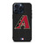 ARIZONA DIAMONDBACKS BASEBALL BLACK iPhone 15 Pro Max Case Cover