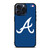 ATLANTA BRAVES MLB LOGO iPhone 15 Pro Max Case Cover