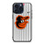 BALTIMORE ORIOLES MLB NIKE iPhone 15 Pro Max Case Cover