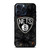 BROOKLYN NETS BASKETBALL NBA FIRE iPhone 15 Pro Max Case Cover
