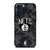 BROOKLYN NETS BLACK CAMO iPhone 15 Pro Max Case Cover