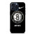 BROOKLYN NETS NBA BASKETBALL LOGO 3 iPhone 15 Pro Max Case Cover
