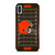 CLEVELAND BROWNS FOOTBALL FIELD iPhone X / XS Case Cover