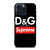 DOLCE AND GABBANA SUPREME iPhone 15 Pro Max Case Cover