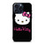 HELLO KITTY BLACK iPhone 15 Pro Max Case Cover