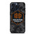 HOUSTON DYNAMO FC MLS BLACK CAMO iPhone 15 Pro Max Case Cover