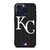 KANSAS CITY ROYALS BASEBALL BLACK iPhone 15 Pro Max Case Cover