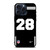 LAS VEGAS RAIDERS JOSH JACOBS 28 NFL NIKE iPhone 15 Pro Max Case Cover