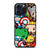 MARVEL COMIC CHARACTERS COLLAGE iPhone 15 Pro Max Case Cover