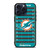 MIAMI DOLPHINS FOOTBALL FIELD iPhone 15 Pro Max Case Cover
