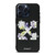 OFF WHITE FLORAL LOGO iPhone 15 Pro Max Case Cover
