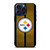 PITTSBURGH STEELERS NFL METAL STRIPE iPhone 15 Pro Max Case Cover