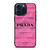 PRADA PINK DIAMOND iPhone 15 Pro Max Case Cover