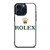 ROLEX WATCHES LOGO iPhone 15 Pro Max Case Cover