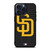 SAN DIEGO BROWN BASEBALL BLACK iPhone 15 Pro Max Case Cover