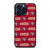 SAN FRANCISCO 49ERS PATTERN iPhone 15 Pro Max Case Cover