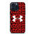 UNDER ARMOUR RED LOGO iPhone 15 Pro Max Case Cover