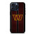 WASHINGTON COMMANDERS NFL METAL STRIPE iPhone 15 Pro Max Case Cover WASHINGTON COMMANDERS NFL METAL STRIPE iPhone 15 Pro Max Case Cover