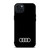 AUDI CAR LOGO BLACK iPhone 15 Plus Case Cover