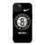 BROOKLYN NETS NBA BASKETBALL LOGO 3 iPhone 15 Plus Case Cover
