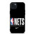 BROOKLYN NETS NBA BASKETBALL LOGO iPhone 15 Plus Case Cover