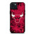 CHICAGO BULLS BASKETBALL NBA FIRE iPhone 15 Plus Case Cover