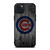 CHICAGO CUBS BASEBALL MLB WOOD LOGO iPhone 15 Plus Case Cover