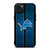 DETROIT LIONS NFL METAL STRIPE iPhone 15 Plus Case Cover