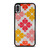 KATE SPADE JACQUARD PINK YELLOW iPhone X / XS Case Cover