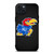 KANSAS JAYHAWKS LOGO CARBON iPhone 15 Plus Case Cover