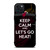 KEEP CALM AND GO MIAMI HEAT iPhone 15 Plus Case Cover