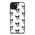 KUROMI CAT ANIME PATTERN iPhone 15 Plus Case Cover