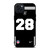 LAS VEGAS RAIDERS JOSH JACOBS 28 NFL NIKE iPhone 15 Plus Case Cover