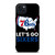 LETS GO PHILADELPHIA 76ERS NBA BASKETBALL 2 iPhone 15 Plus Case Cover