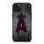 LOS ANGELES ANGELS BASEBALL MLB WOOD LOGO iPhone 15 Plus Case Cover