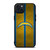 LOS ANGELES CHARGERS NFL METAL STRIPE iPhone 15 Plus Case Cover LOS ANGELES CHARGERS NFL METAL STRIPE iPhone 15 Plus Case Cover
