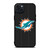 MIAMI DOLPHINS FOOTBALL TEXT iPhone 15 Plus Case Cover